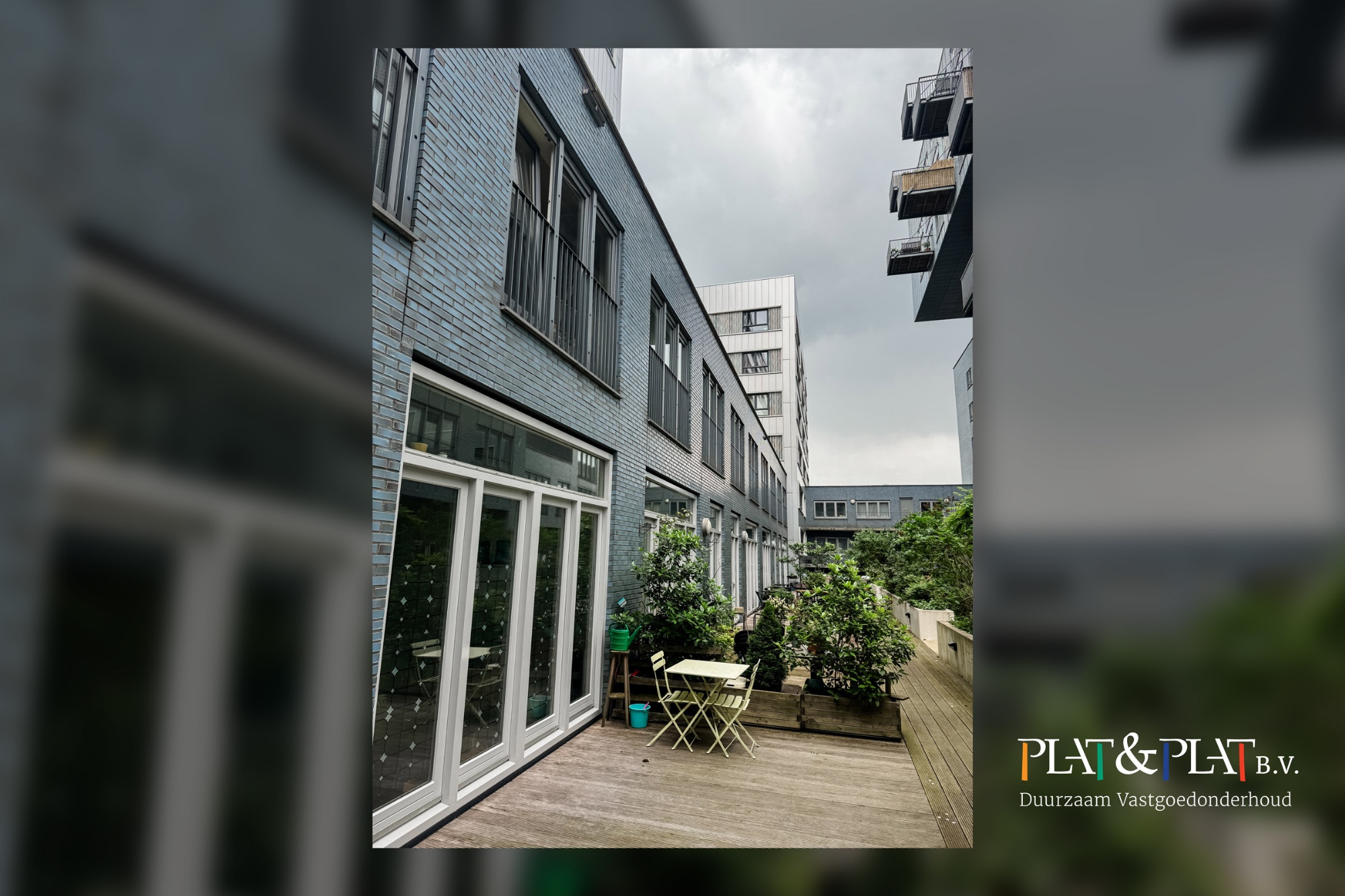Plat & Plat op eenzame hoogte in Amsterdam